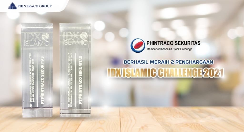Phintraco Sekuritas Raih 2 Penghargaan Sekaligus Pada IDX Islamic Challenge 2021